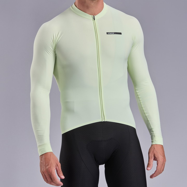 LANGARM-RADTRIKOT EKOI RACING SUPERSOFT LIME