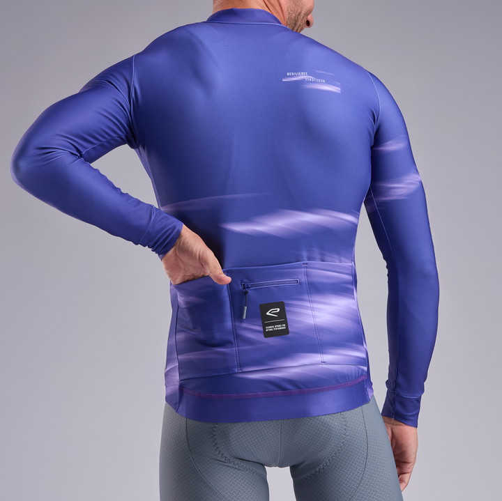 Maillot manches longues EKOI Perf RESILIENCE Violet