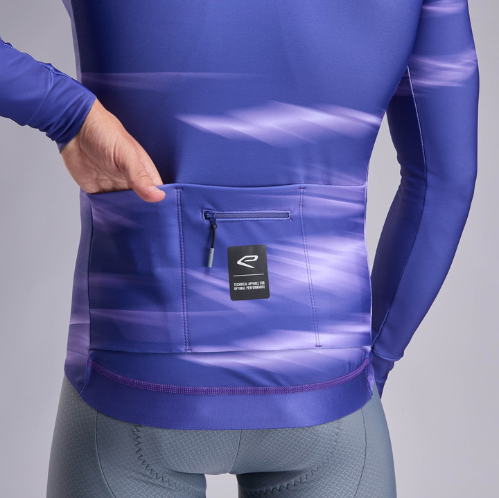Maillot manches longues EKOI Perf RESILIENCE Violet
