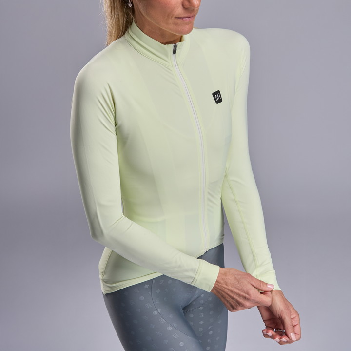 Damen-Langarmtrikot EKOI Racing x MARION ROUSSE Lime