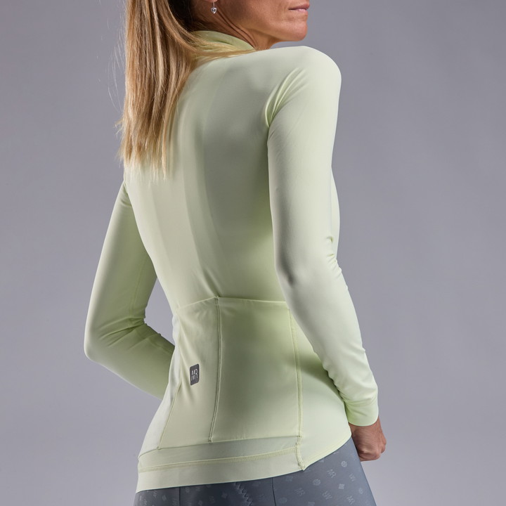 MAILLOT RACING EKOI X MARION ROUSSE LIME