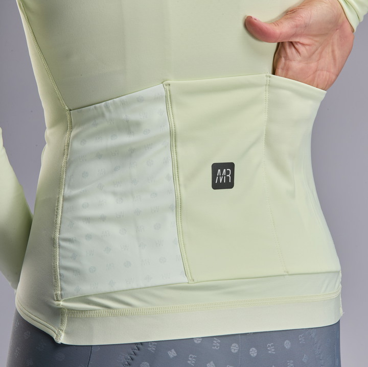 Damen-Langarmtrikot EKOI Racing x MARION ROUSSE Lime