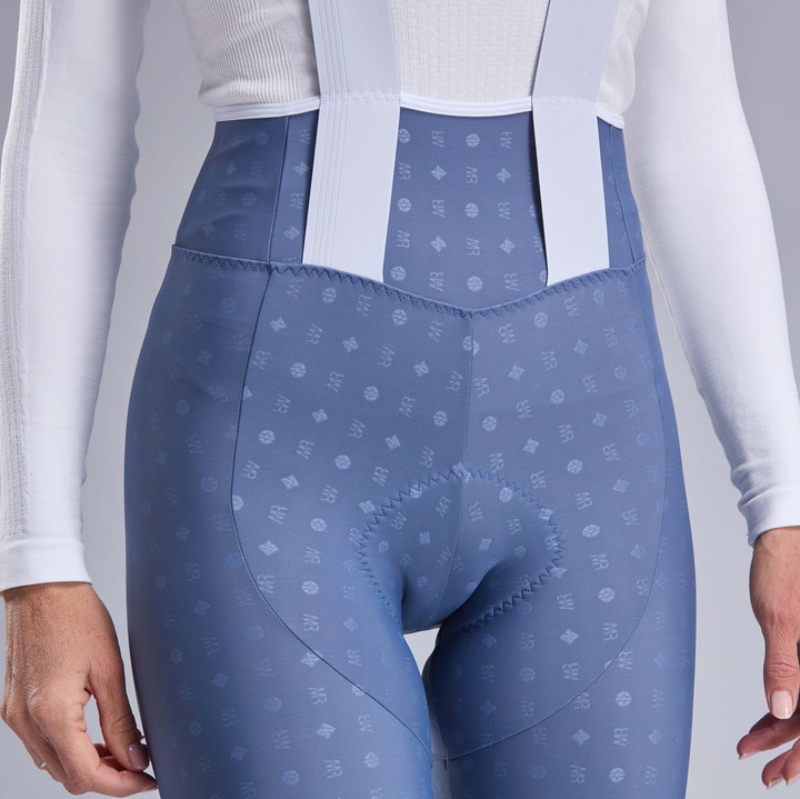 Dames winter tight EKOI Racing x MARION ROUSSE Blauw