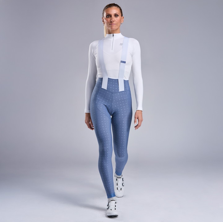 Dames winter tight EKOI Racing x MARION ROUSSE Blauw