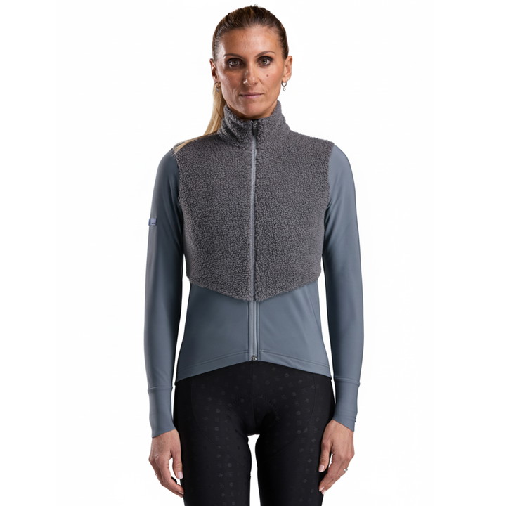 VESTE THERMIQUE RACING EKOI X MARION ROUSSE GRIS