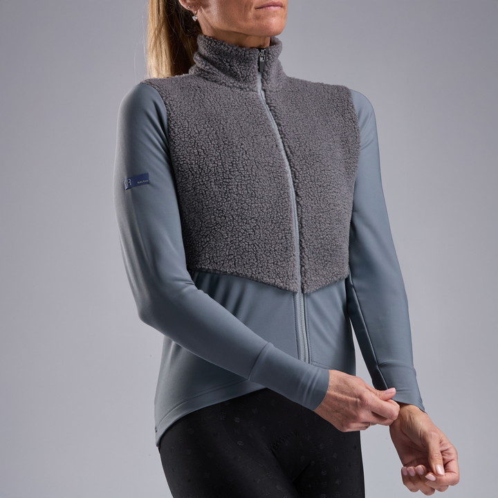 VESTE THERMIQUE RACING EKOI X MARION ROUSSE GRIS