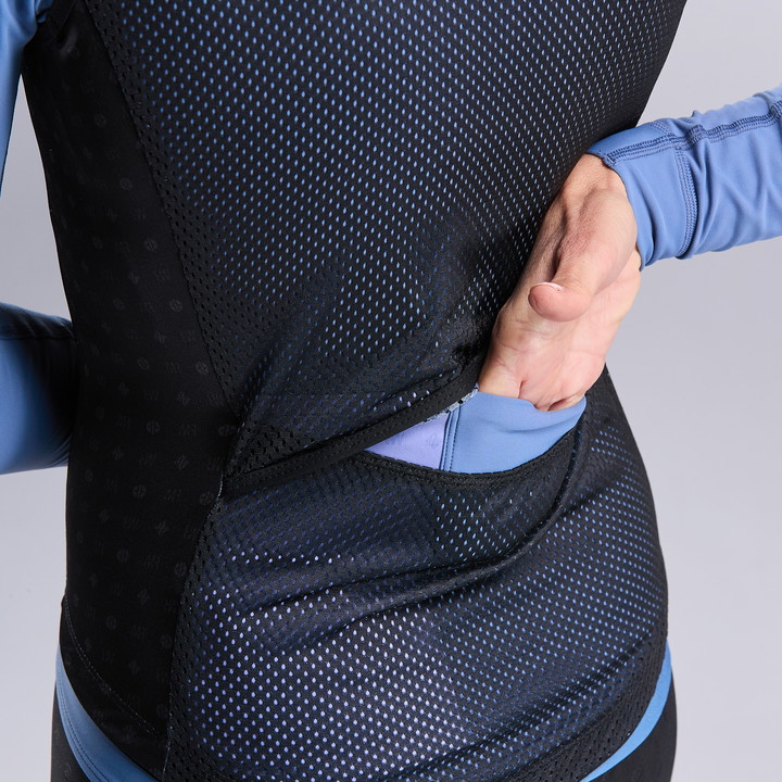 GILET COUPE-VENT RACING EKOI X MARION ROUSSE NOIR