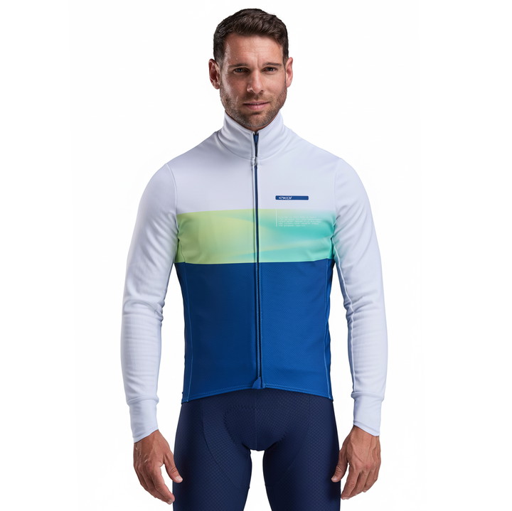 VESTE THERMIQUE EKOI PERF GRADIENT MARINE