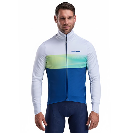 Thermo Fietsjack EKOI Perf GRADIENT Marineblauw