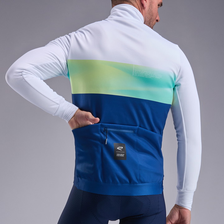 VESTE THERMIQUE EKOI PERF GRADIENT MARINE