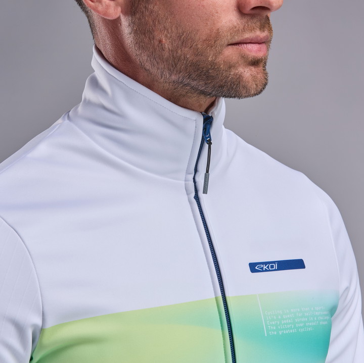 VESTE THERMIQUE EKOI PERF GRADIENT MARINE