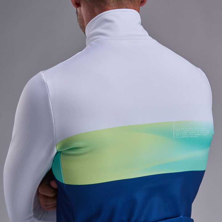 VESTE THERMIQUE EKOI PERF GRADIENT MARINE