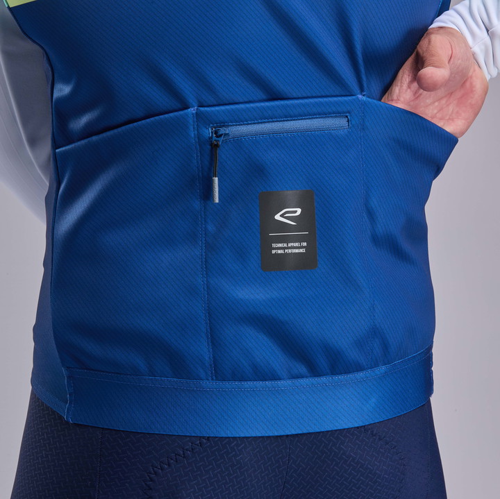 VESTE THERMIQUE EKOI PERF GRADIENT MARINE