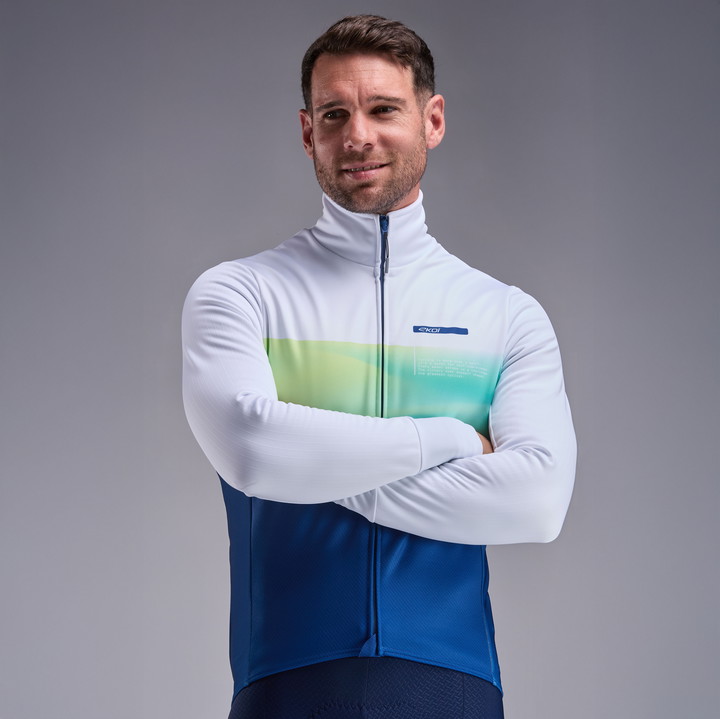 VESTE THERMIQUE EKOI PERF GRADIENT MARINE