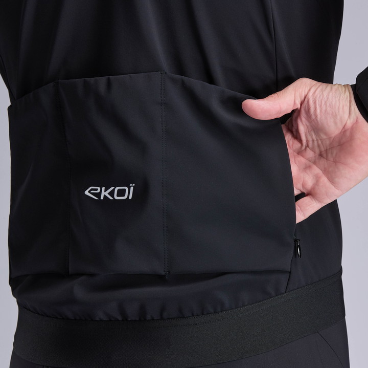 VESTE THERMIQUE EKOI RACING PRIMALOFT NOIR