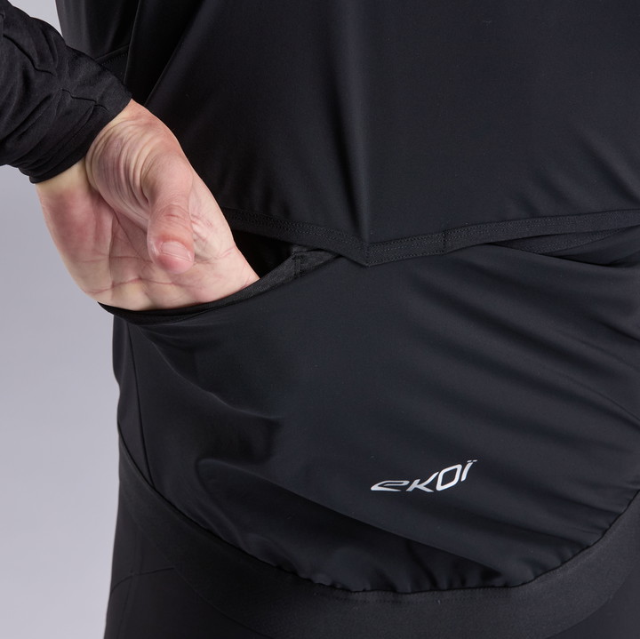 GILET THERMIQUE EKOI RACING PRIMALOFT NOIR