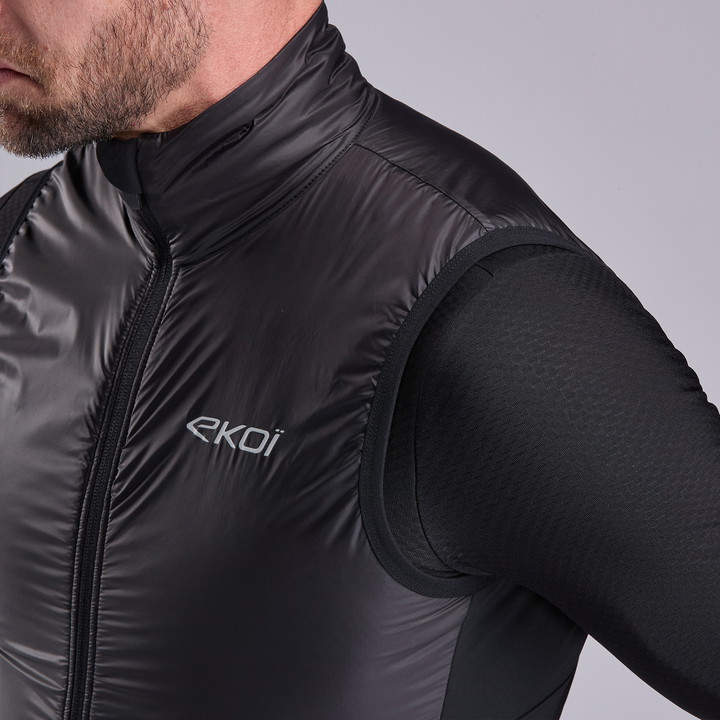 GILET THERMIQUE EKOI RACING PRIMALOFT NOIR