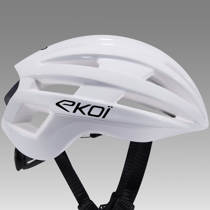 Casco EKOÏ Perf GARA LTD Eleganza Bianco Nero