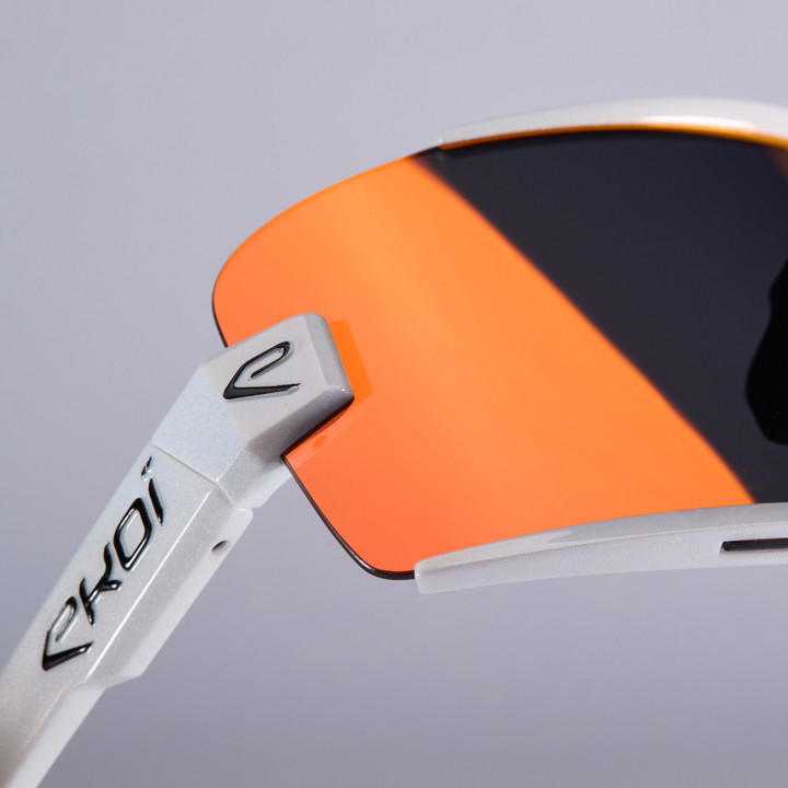 lunettes EKOI OTTIMO S25 blanche revo rouge cat 3 