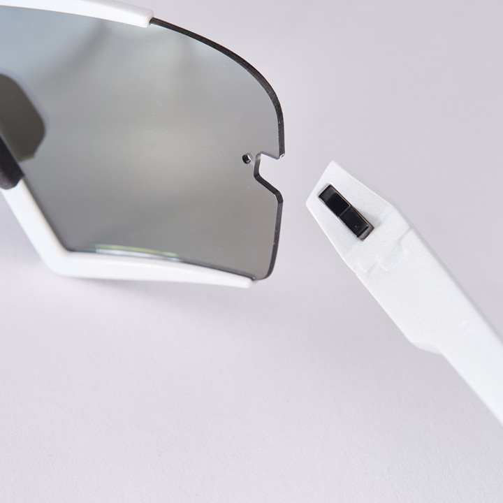 lunettes EKOI OTTIMO S25 blanche revo bleu cat 3