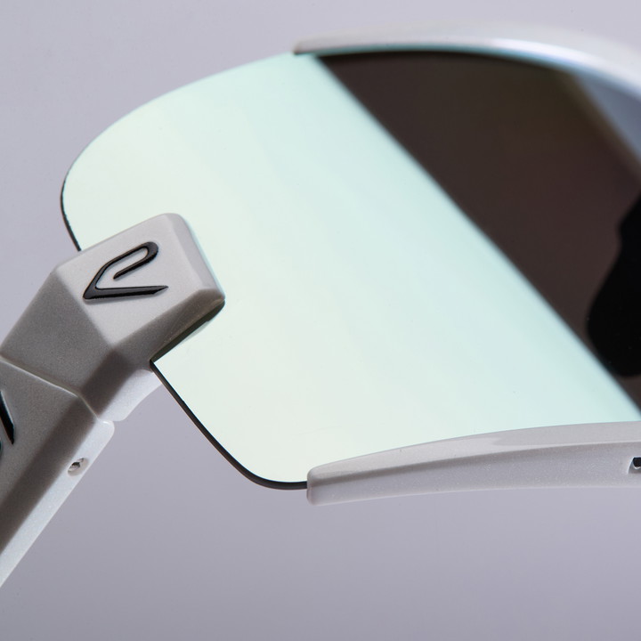 lunettes EKOI OTTIMO S25 blanche revo bleu cat 3