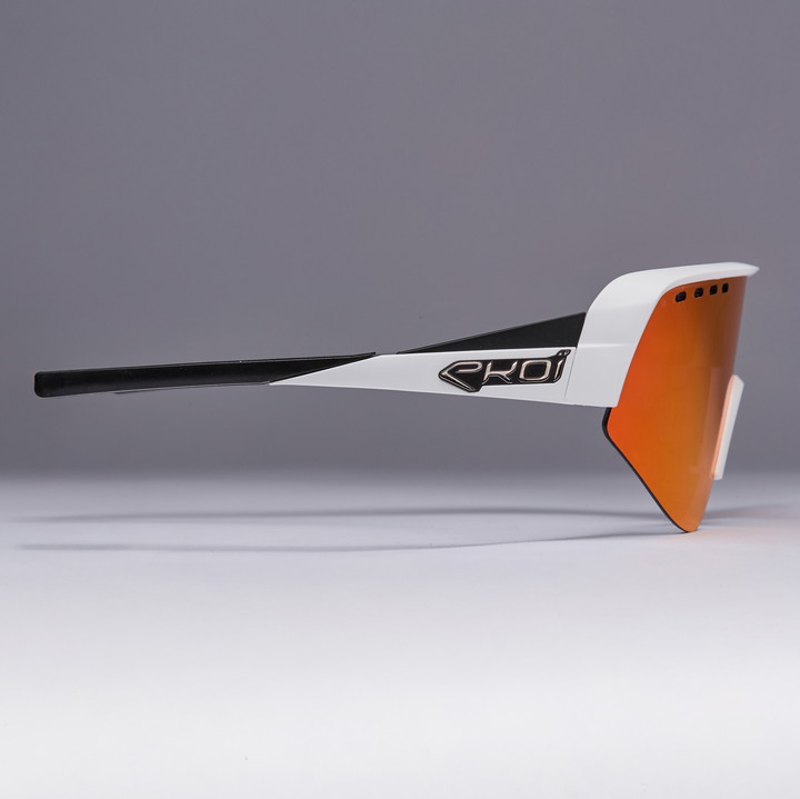 lunettes EKOI TWENTY S25 blanche revo rouge cat 3 
