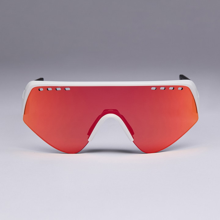 lunettes EKOI TWENTY S25 blanche revo rouge cat 3 