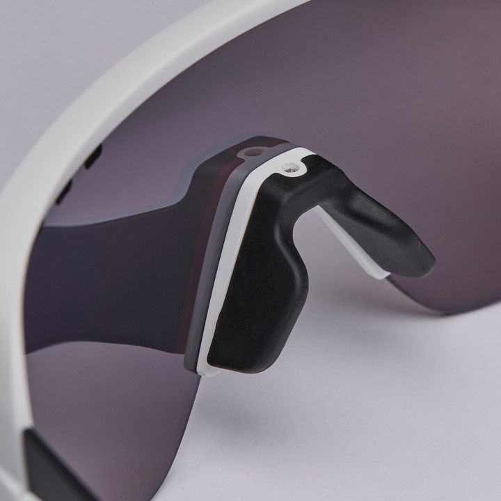 lunettes EKOI TWENTY S25 blanche revo rouge cat 3 