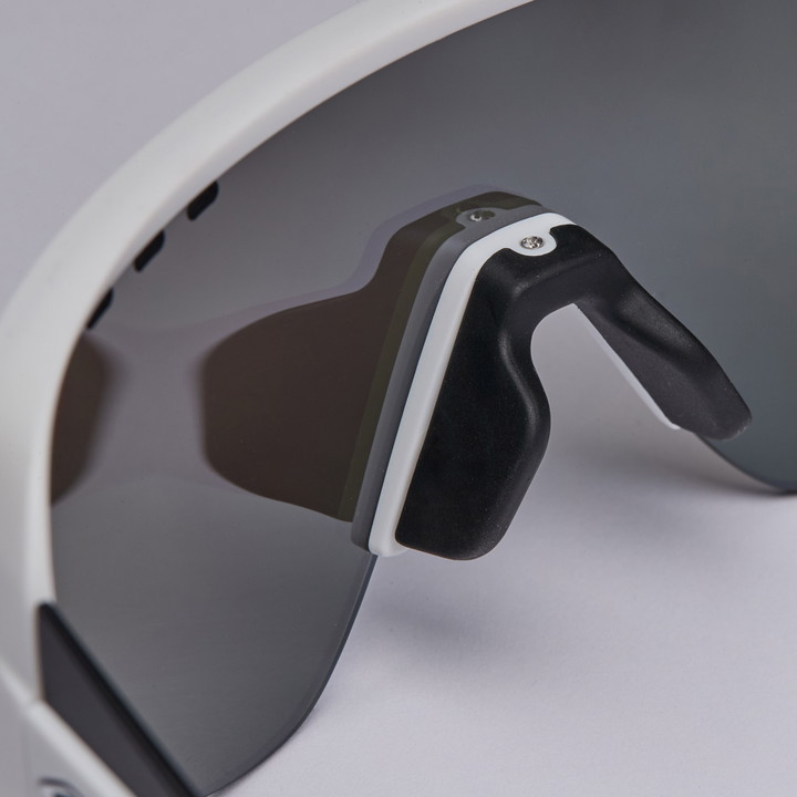 Lunettes EKOI Racing TWENTY Blanches REVO Bleu Cat3