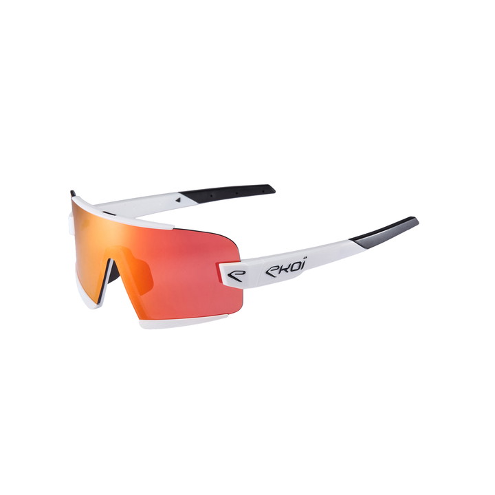 lunettes EKOI OTTIMO S - S25 blanche revo rouge cat 3 