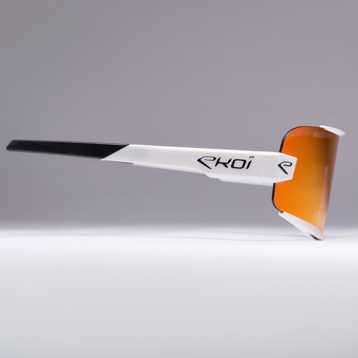 lunettes EKOI OTTIMO S - S25 blanche revo rouge cat 3 