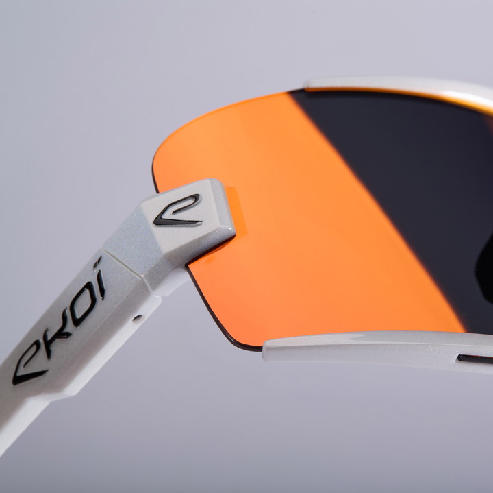 lunettes EKOI OTTIMO S - S25 blanche revo rouge cat 3 