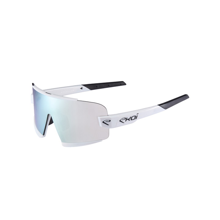 lunettes EKOI OTTIMO S - S25 blanche revo bleu cat 3