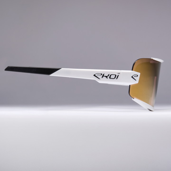 lunettes EKOI OTTIMO S - S25 blanche revo gold cat 3