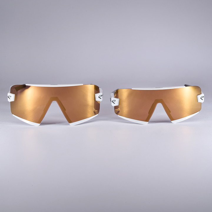 lunettes EKOI OTTIMO S - S25 blanche revo gold cat 3