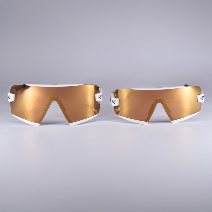 lunettes EKOI OTTIMO S - S25 blanche revo gold cat 3