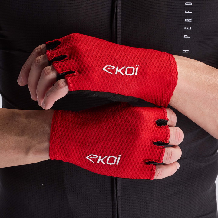 GANTS VELO ROUTE PERF ESTATE ROUGE