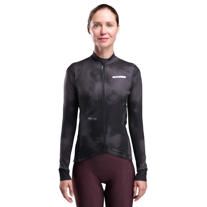 MAILLOT MANCHES LONGUES FEMME EKOI PERF TIE & DYE NOIR