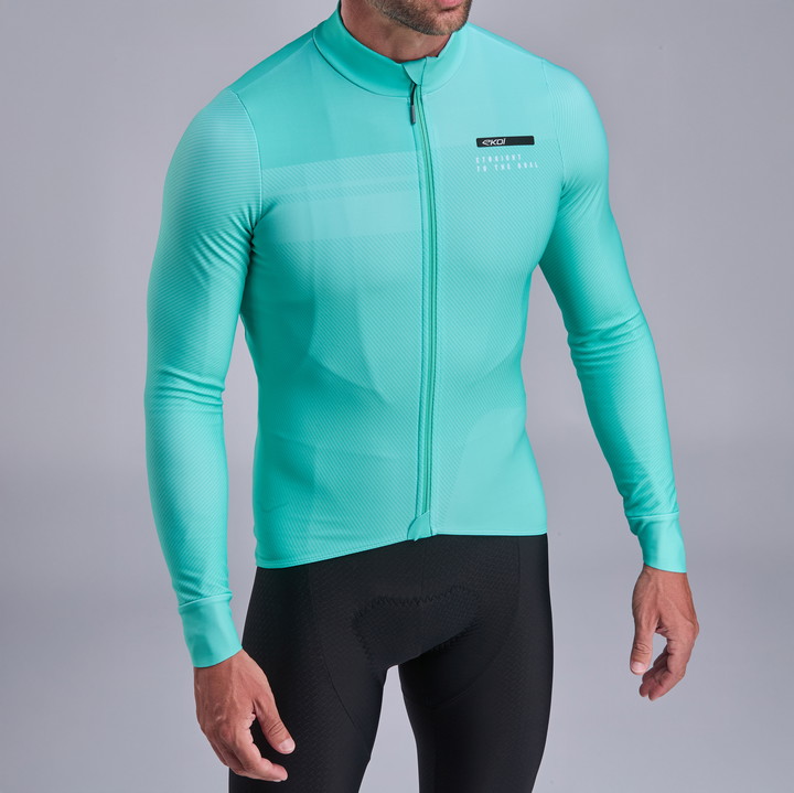 Långärmad tröja EKOI Perf SHADES Aqua