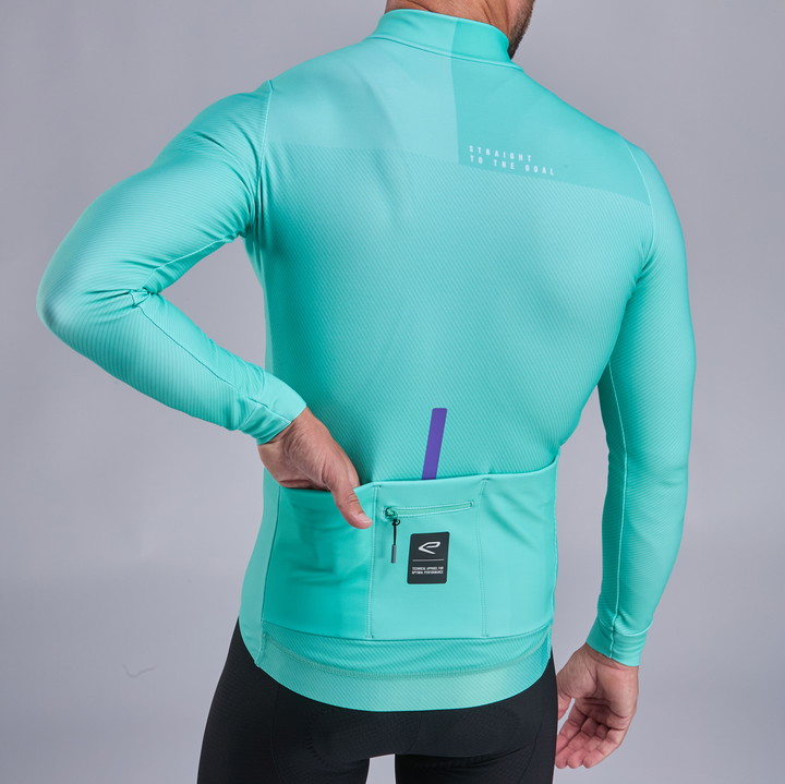EKOI Perf SHADES Aqua Langarmtrikot