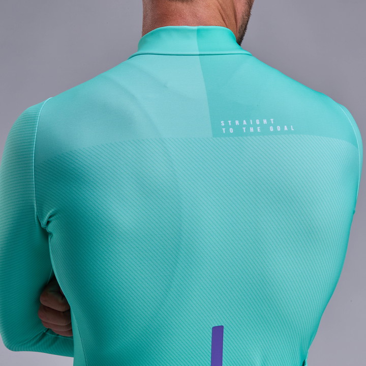 EKOI Perf SHADES Aqua Langarmtrikot