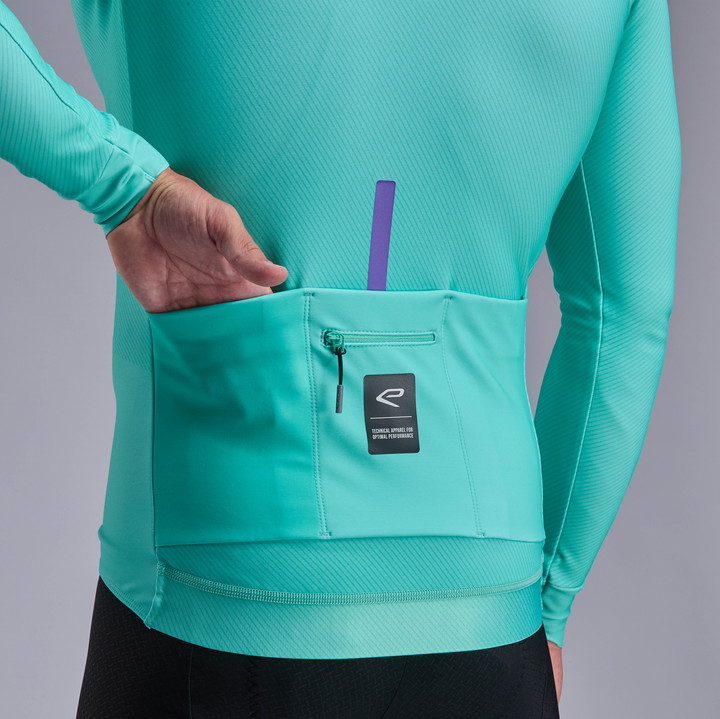 EKOI Perf SHADES Aqua Langarmtrikot