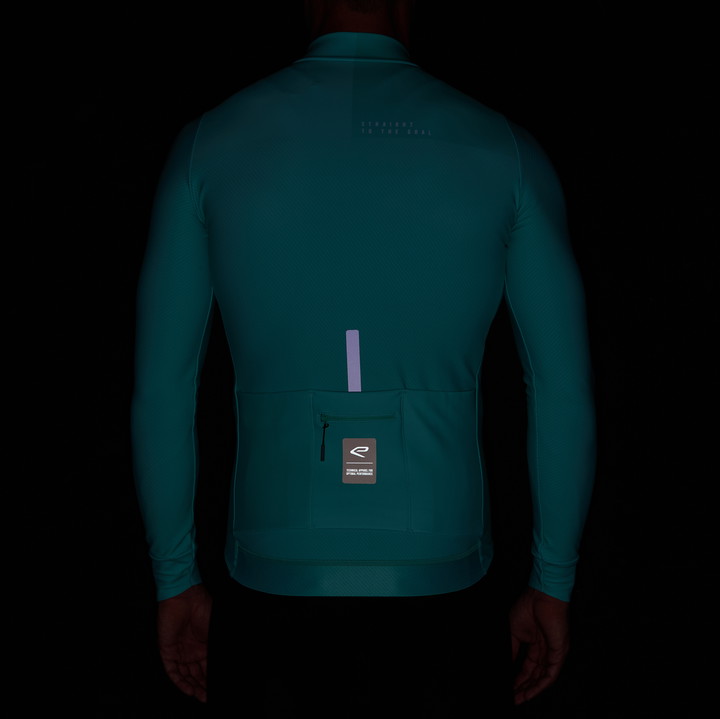 Långärmad tröja EKOI Perf SHADES Aqua
