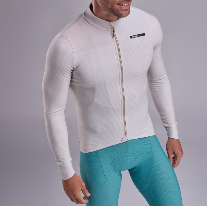 Dres s dlouhým rukávem EKOI Perf SHADES Béžová