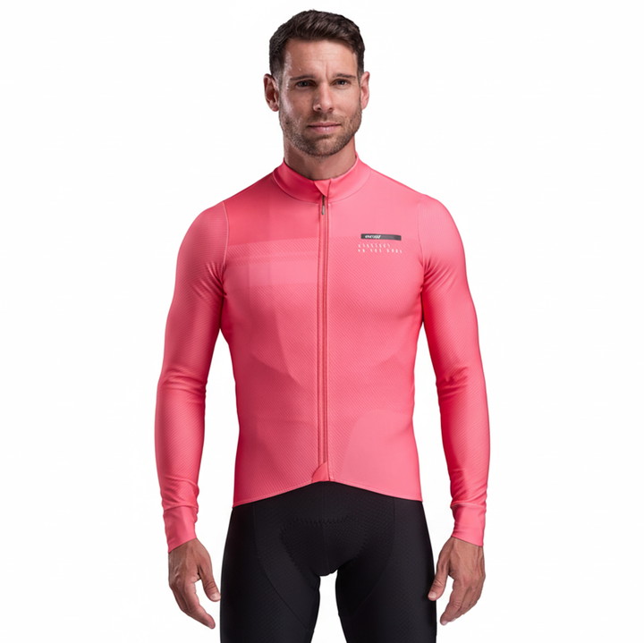 Langarmtrikot EKOI Perf SHADES Koralle