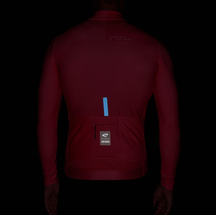 Langarmtrikot EKOI Perf SHADES Koralle