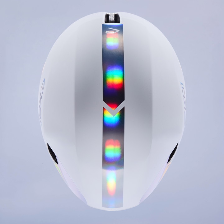 Aero-Helm EKOI Racing R-AERO Weiß Holographic