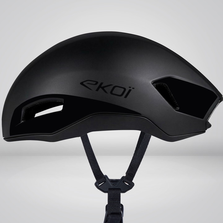 EKOI Racing R-AERO Helm Mattschwarz