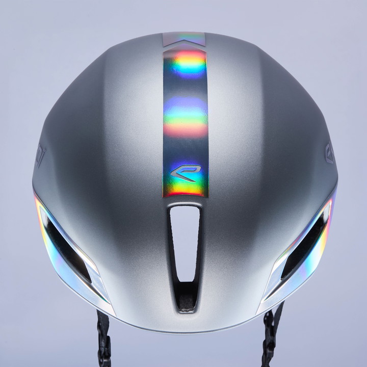 Hjälm EKOI Racing R-AERO Matt silver