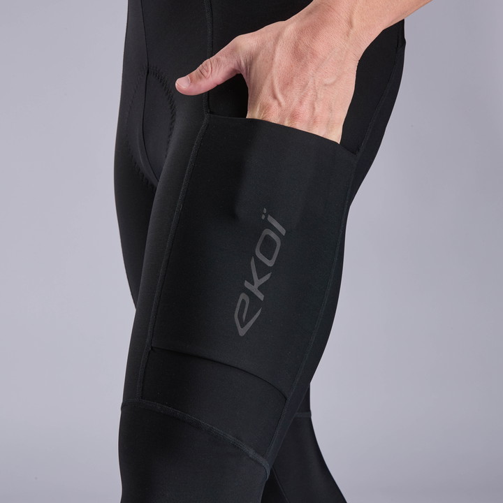Culotte largo hidrófugo EKOI Perf CARGO Negro